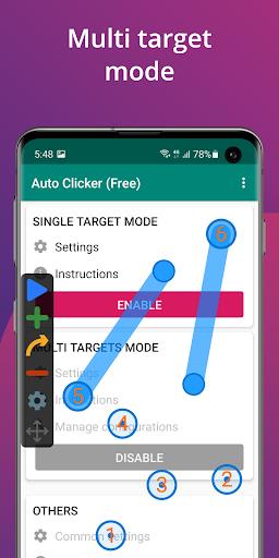 Auto Clicker - Automatic tap Capture d'écran 1