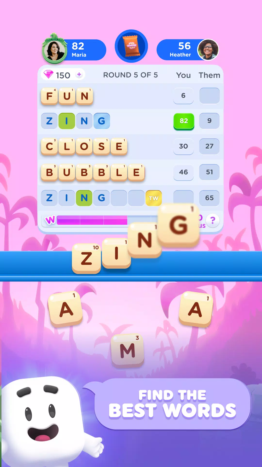 Wordzee! - Play with friends Captura de tela 0