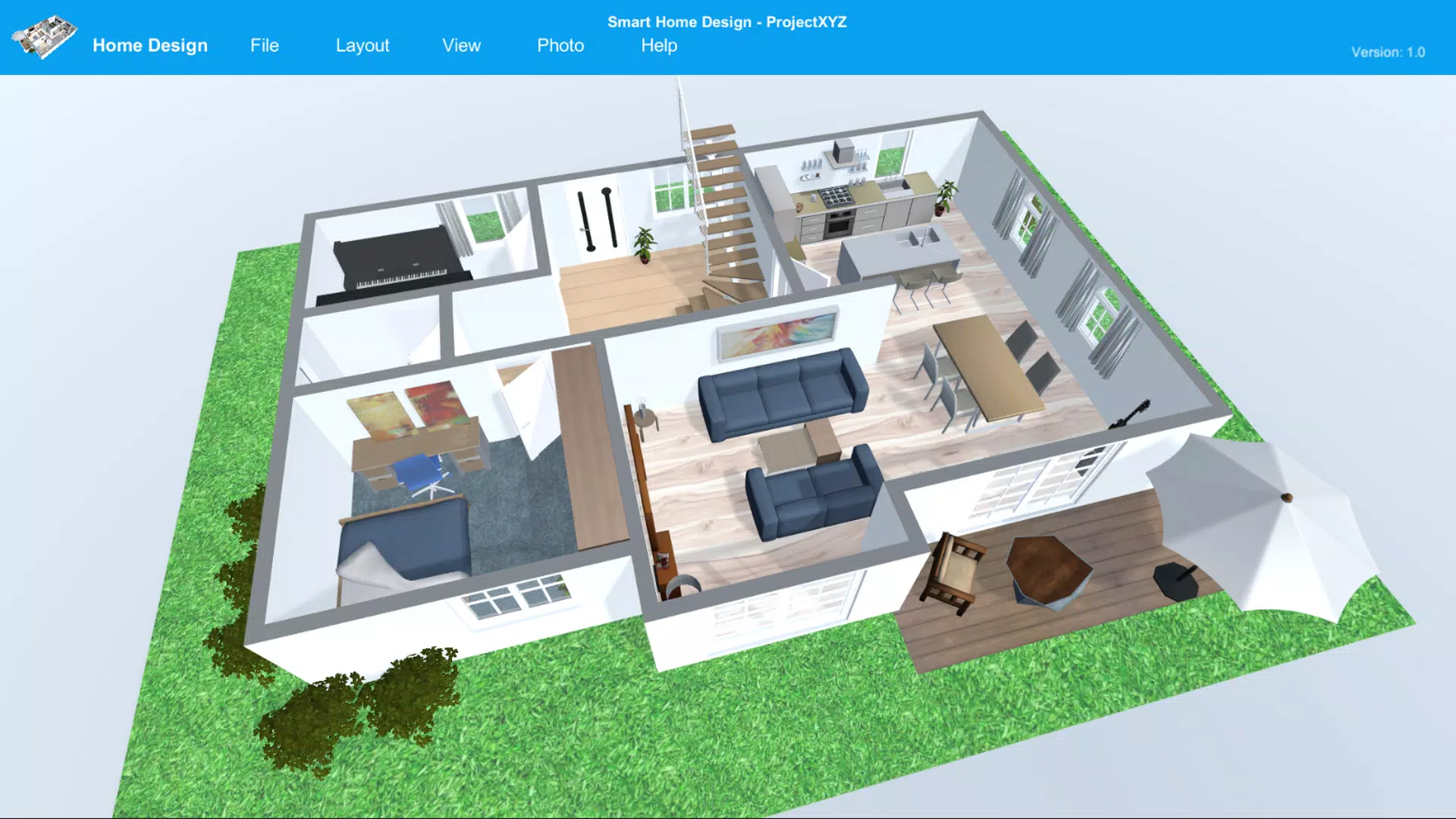 Smart Home Design 스크린샷 0