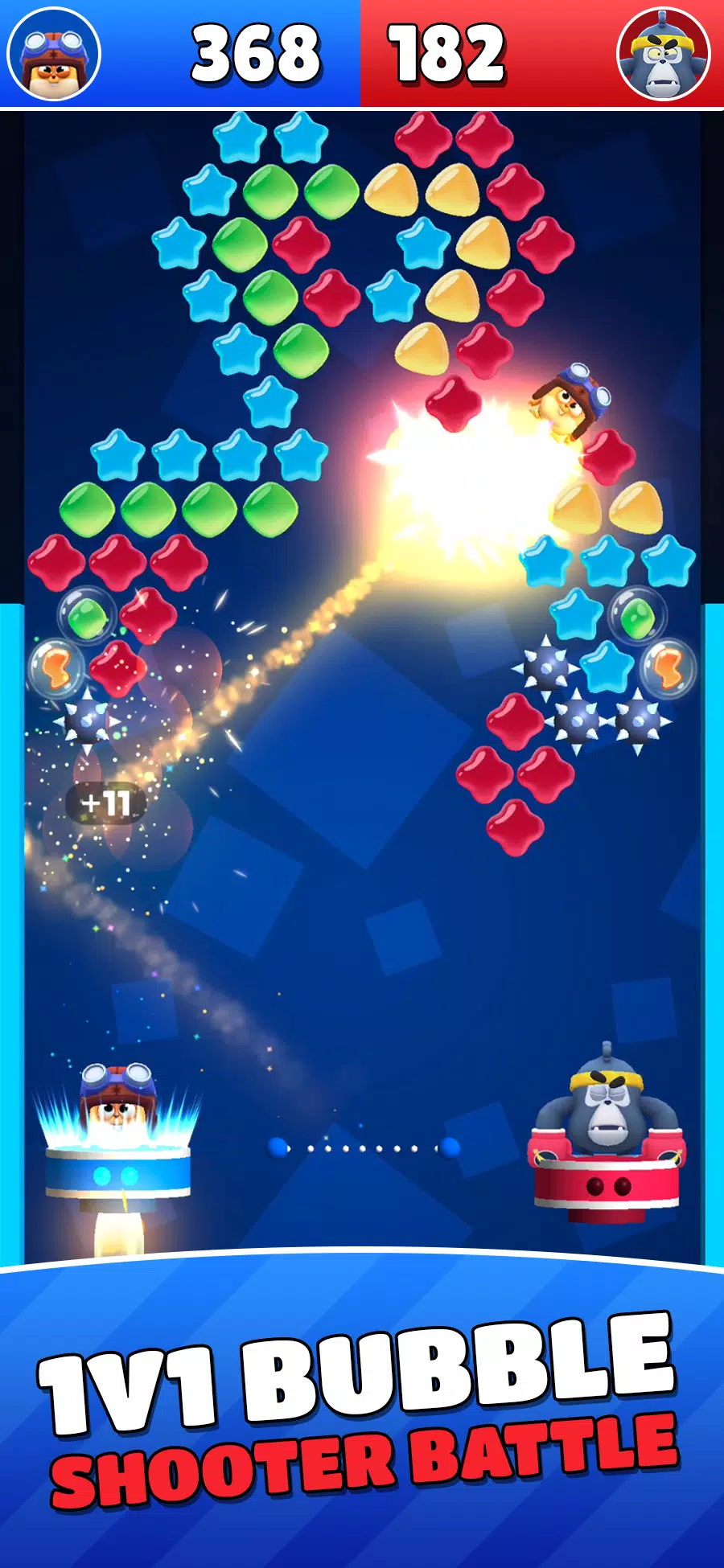 Bubble Stars Скриншот 0