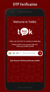 TokBiz - First Indian Social Media App. Captura de tela 2