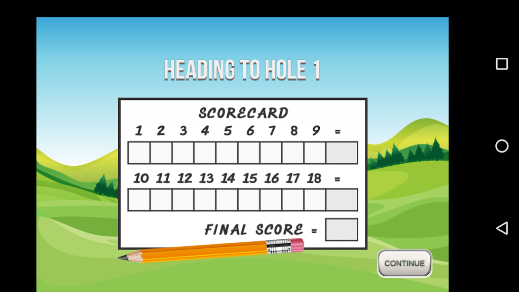 Golf Solitaire 18 Captura de pantalla 3