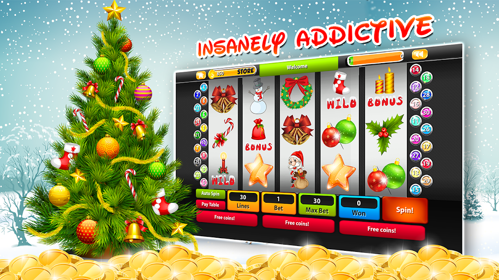 Christmas Slots Casino Screenshot 1