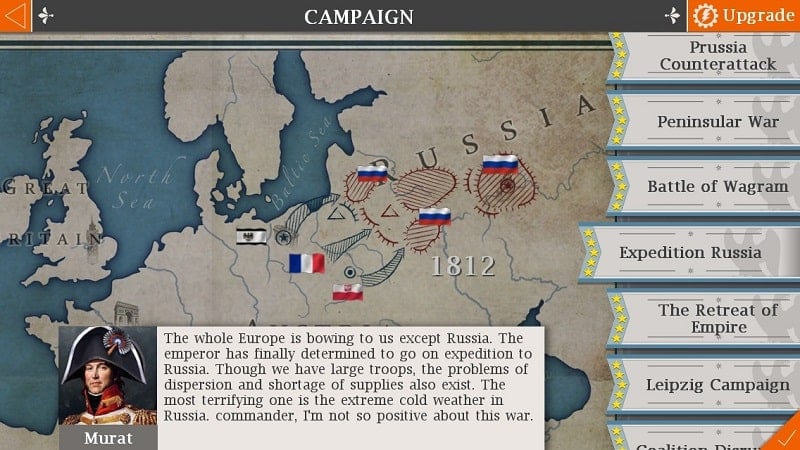 Schermata European War 4 : Napoleon 2