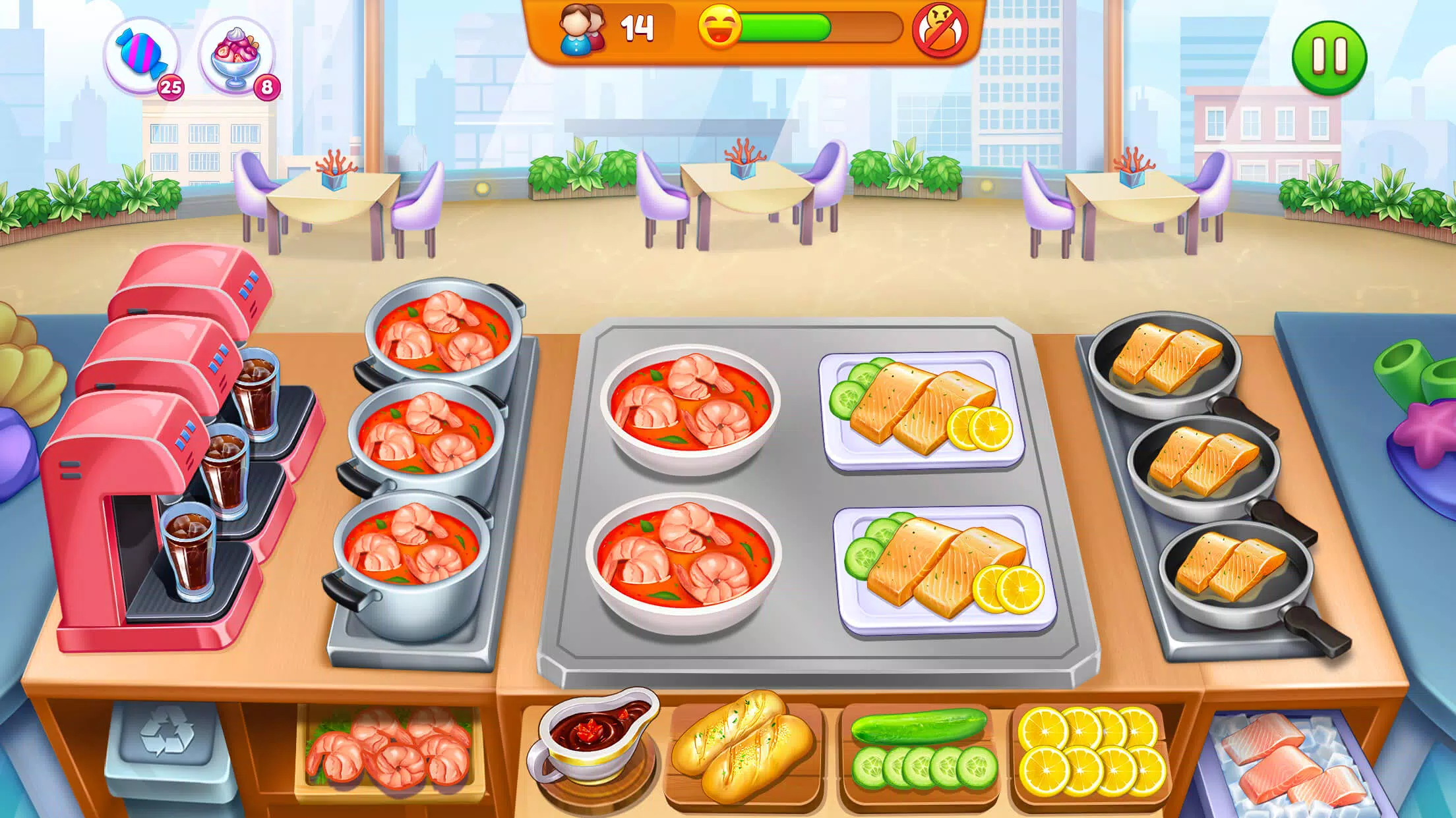 Cooking Restaurant Food Games Ekran Görüntüsü 0