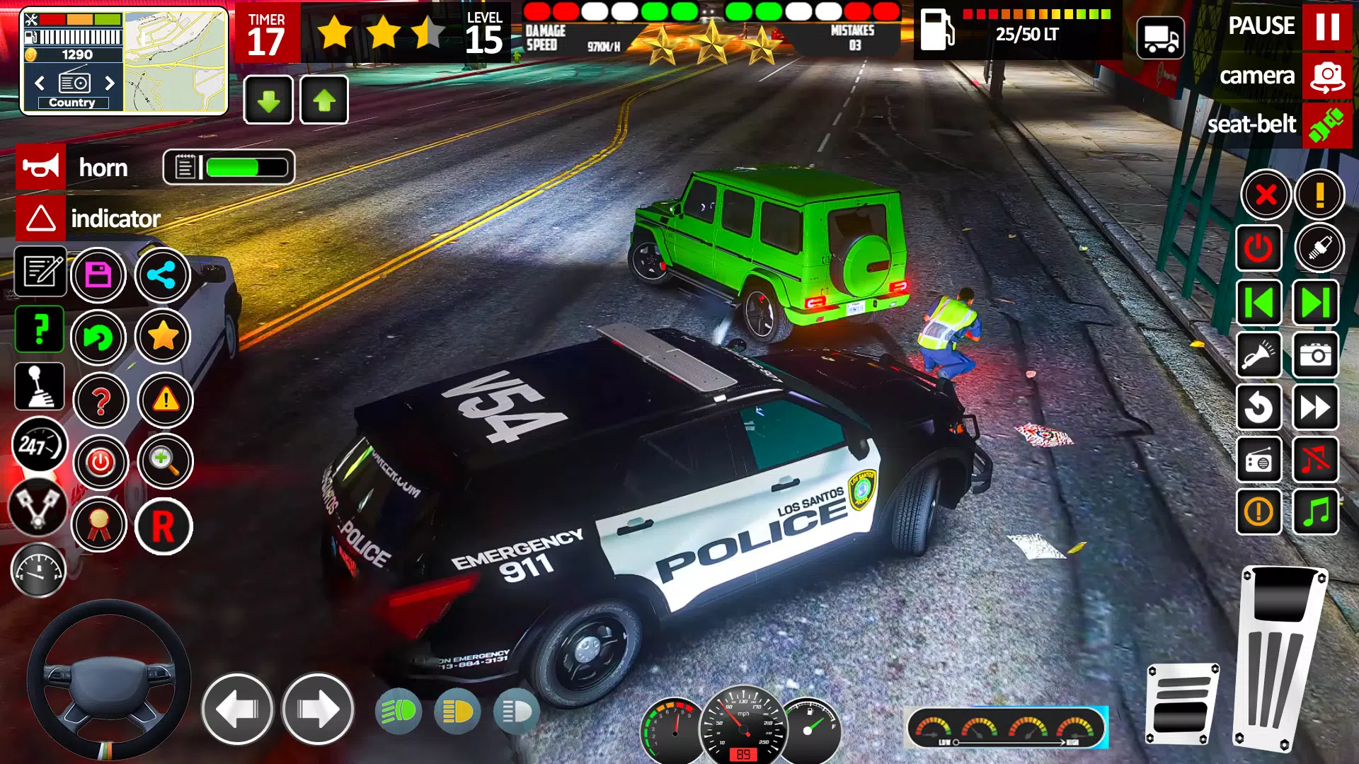 Car Chase Game Cop Simulator Capture d'écran 2