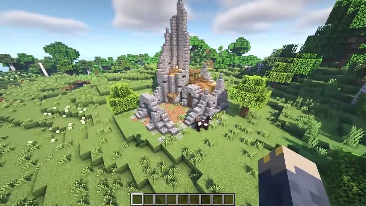 Istana Runtuhan Minecraft