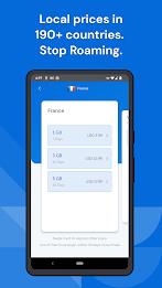 GigSky: Global eSim Data Plans Screenshot 1