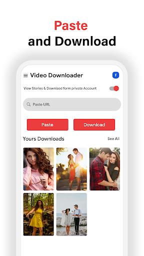 Real Video Player & Downloader Schermafbeelding 0