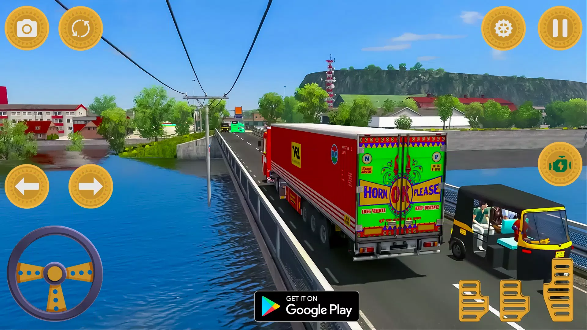 Indian Truck Cargo Simulator Captura de pantalla 2