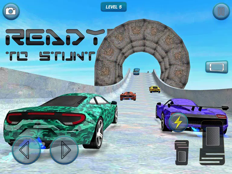 US Army Car Stunts City Drive Скриншот 2