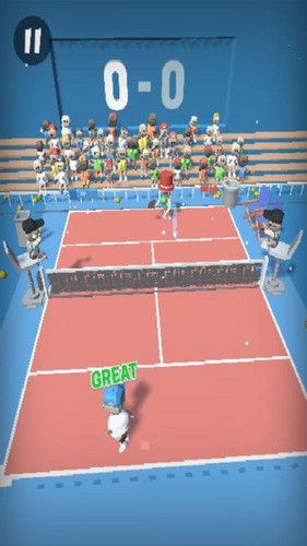 Tennis Mayhem Captura de pantalla 2