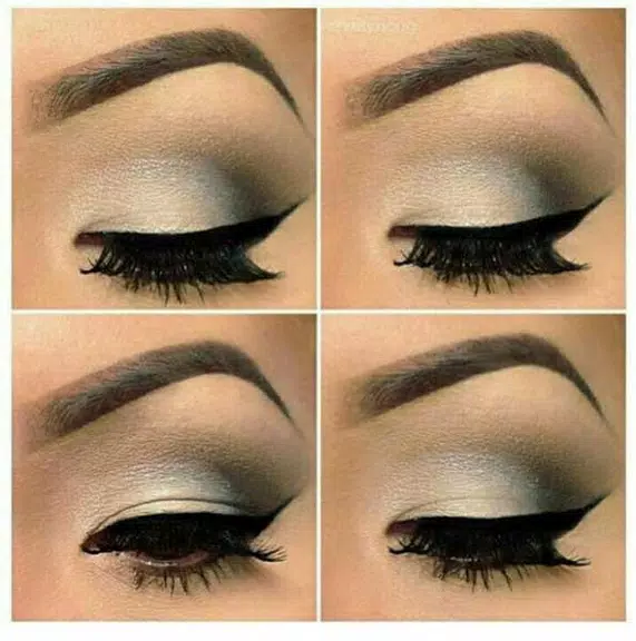 Basic Makeup Tutorial Step by Step Captura de pantalla 0