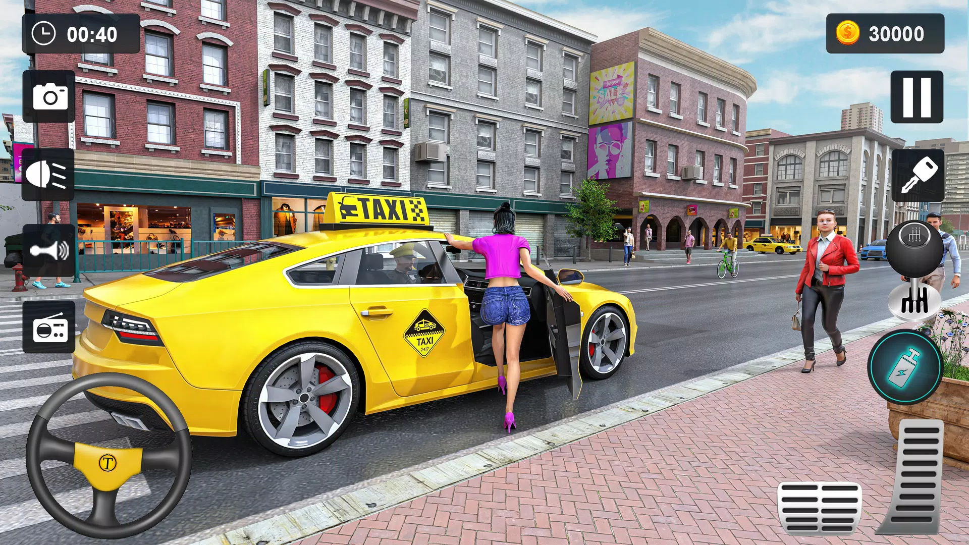 Taxi Simulator स्क्रीनशॉट 0