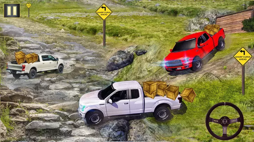 Pickup Truck Game: 4x4 Offroad スクリーンショット 2