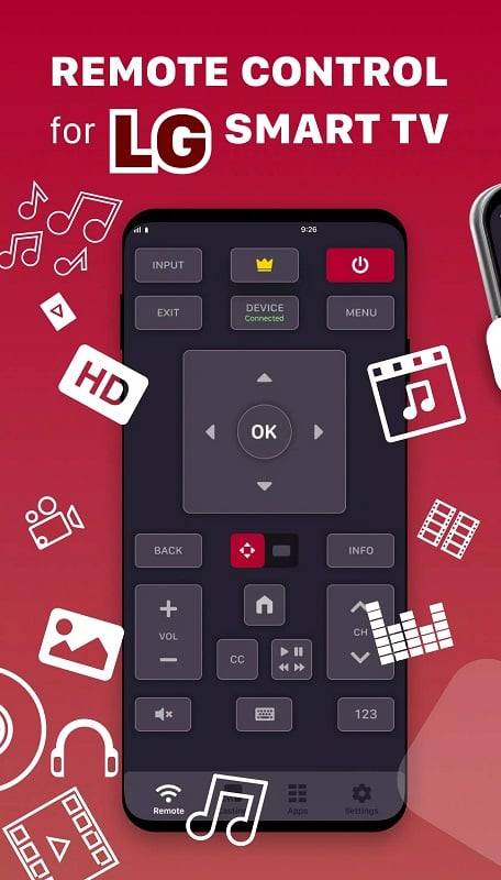 Smart Remote for LG ThinQ TV Скриншот 1