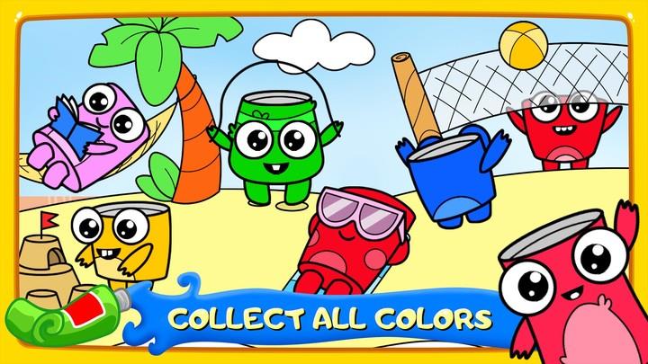 Coloring book! Game for kids 2 스크린샷 2