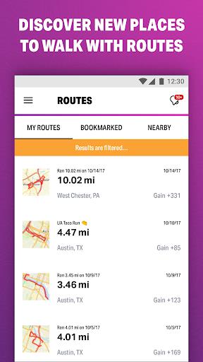 Walk with Map My Walk स्क्रीनशॉट 0