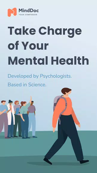 MindDoc: Mental Health Support Captura de tela 0