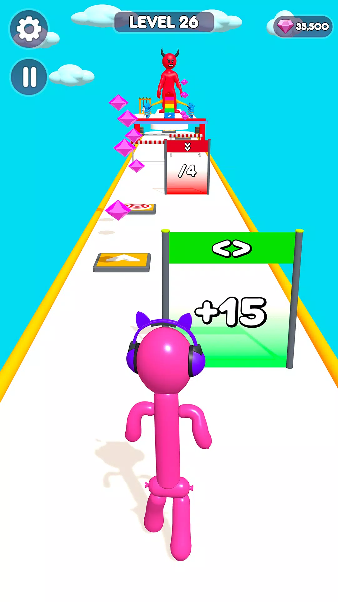 Screw-Man Rush 3D Screenshot 0