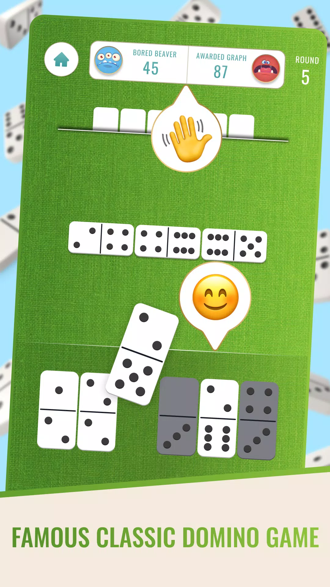 Classic Dominoes: Board Game ภาพหน้าจอ 0