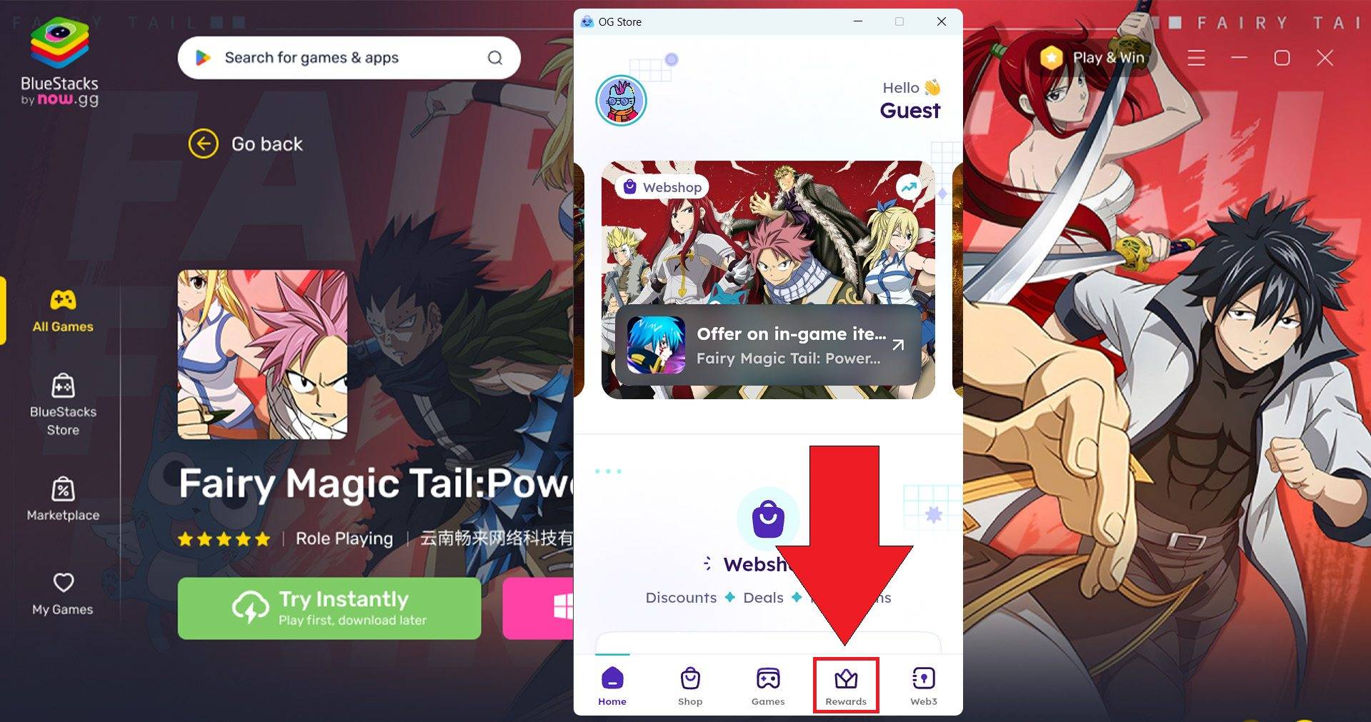 Eksklusibong Fairy Magic Tail Redem Code