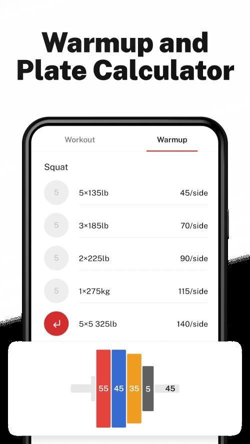 StrongLifts Weight Lifting Log Screenshot 3