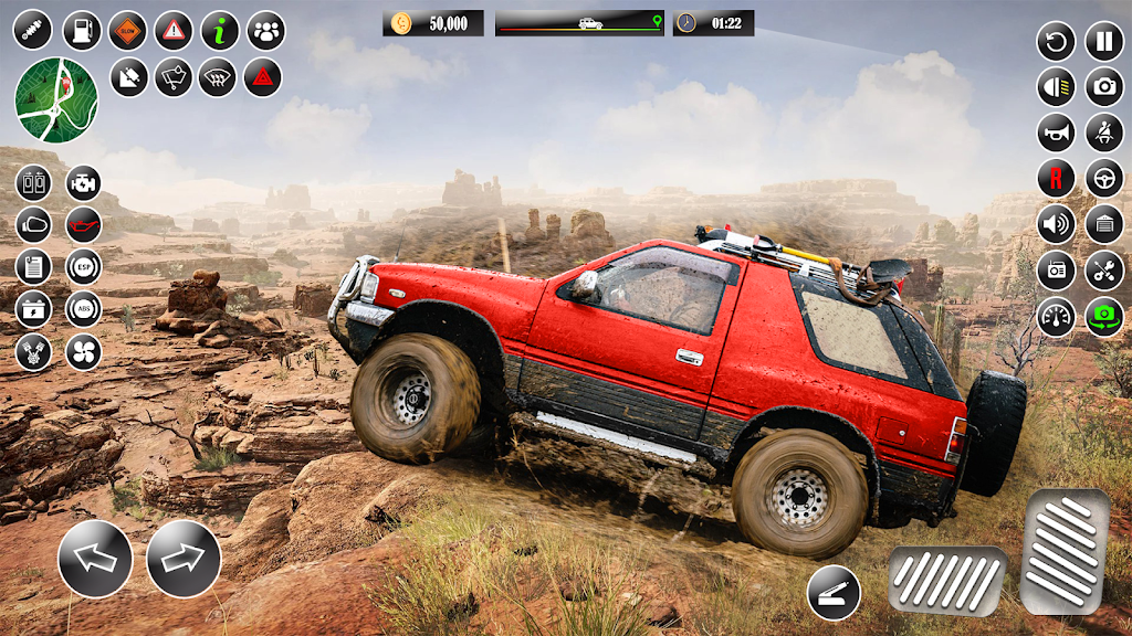 Offroad Xtreme 4X4 Jeep Driver Screenshot 1