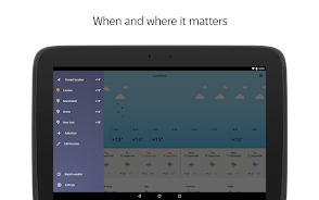 Yandex Weather スクリーンショット 1