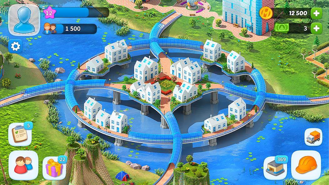 Megapolis: City Building Sim Mod स्क्रीनशॉट 2