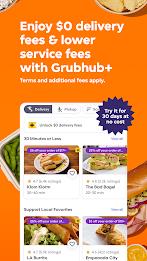 Grubhub: Food Delivery Captura de tela 3