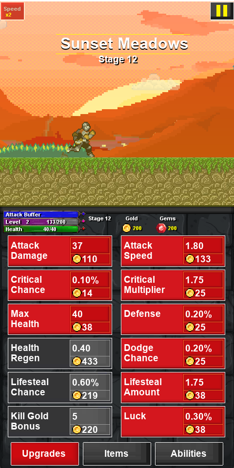 Knights Run Roguelite Defense Tangkapan skrin 1