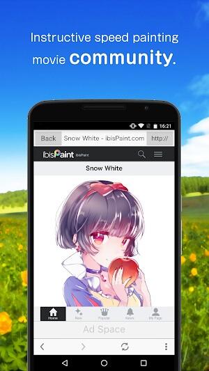 ibis Paint X android အတွက် mod apk