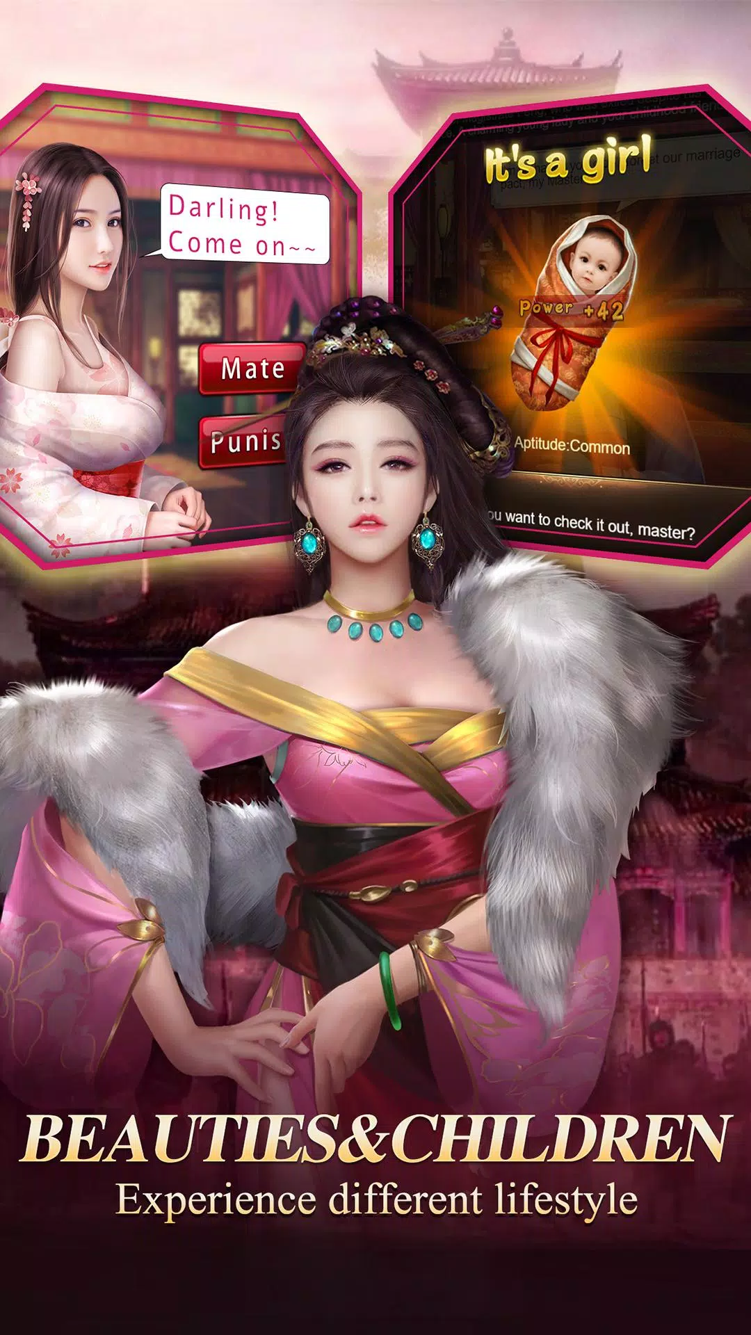 Emperor and Beauties Capture d'écran 2