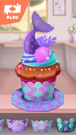 Cupcake maker cooking games Ảnh chụp màn hình 3