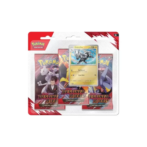 Pokémon TCG: Scarlet & Violet Destined Rivals 3Pk Booster