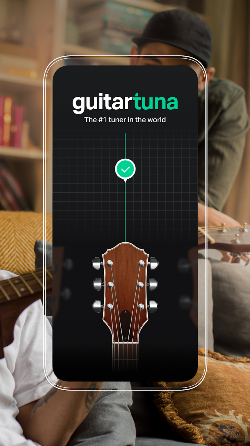 Guitar Tuner Free - GuitarTuna Screenshot 1