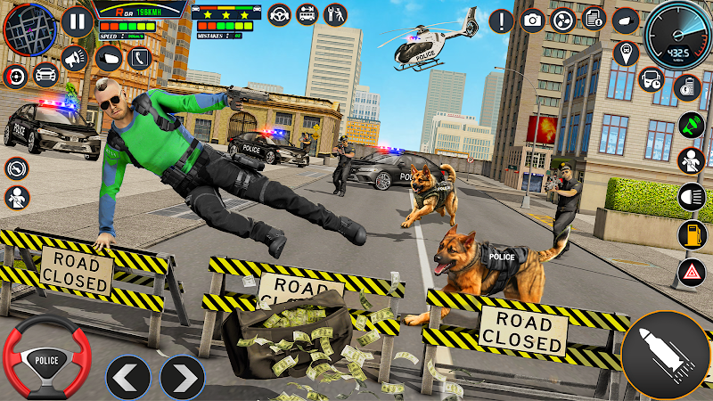 Police Dog Subway Crime Shoot Screenshot 2