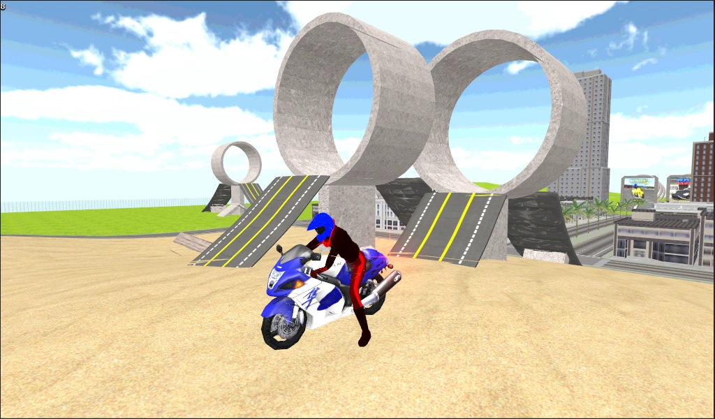 Motorbike Stunt Race 3D應用截圖第2張
