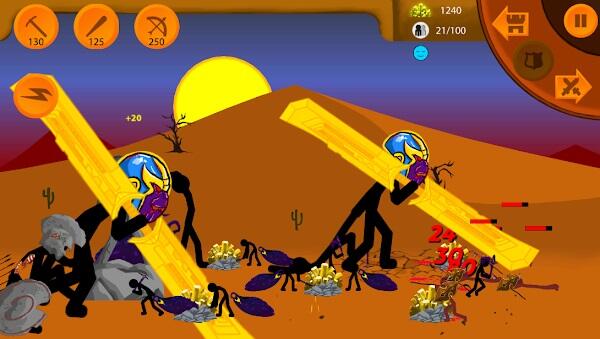 Stickman War Infinity battle Tangkapan skrin 0