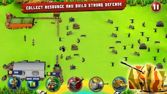 World War 2 Tower Defense Game Capture d'écran 2