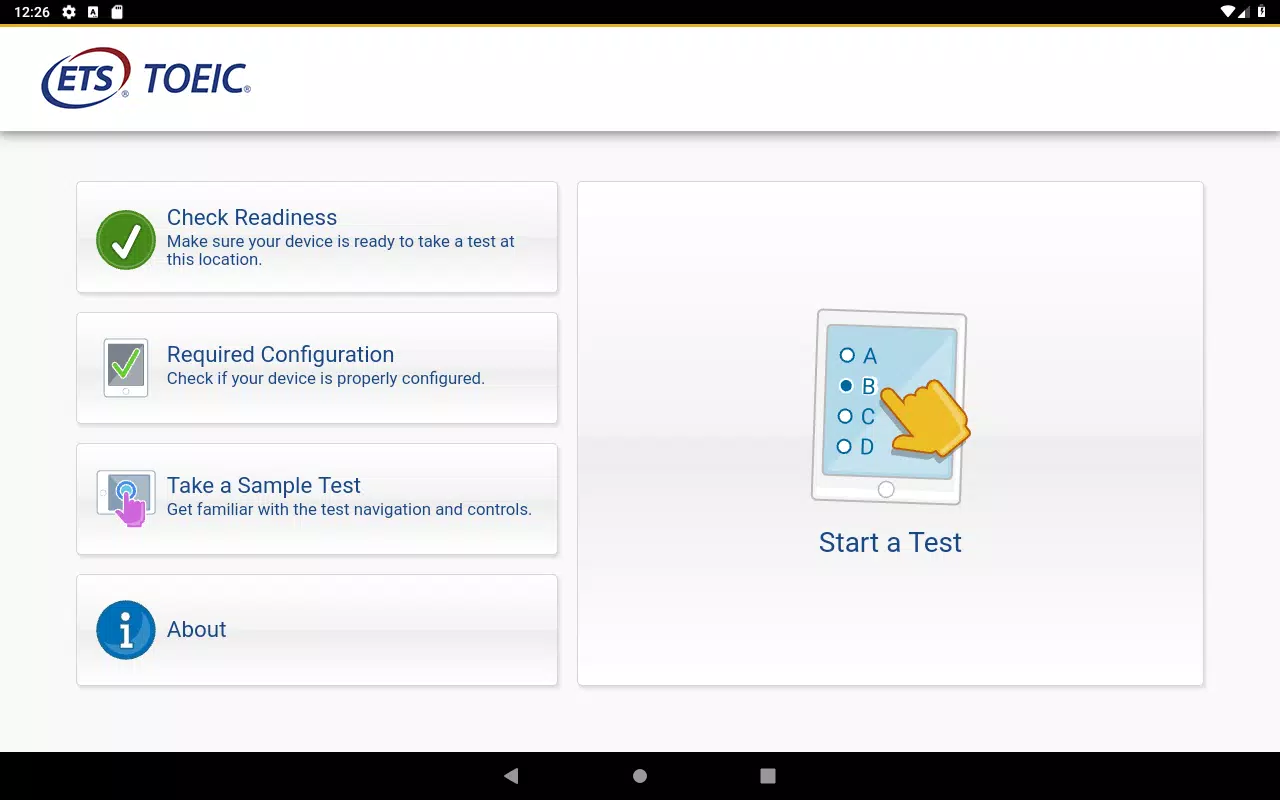 TOEIC Assessments Screenshot 0