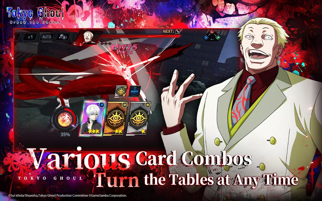 Tokyo Ghoul · Break the Chains Captura de tela 2