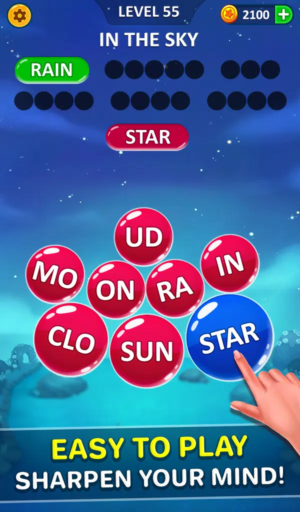 Word Bubble Capture d'écran 1
