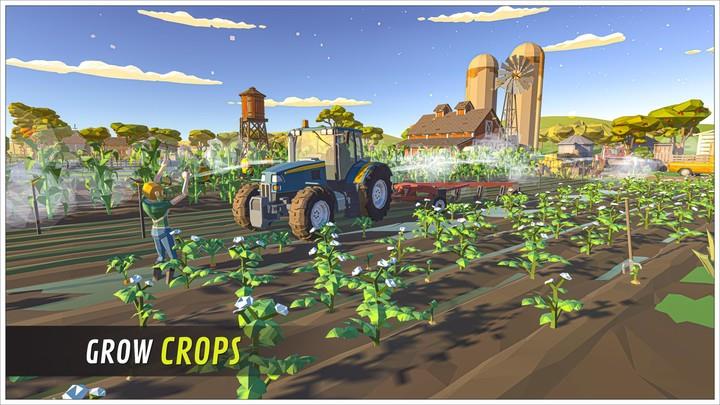 Real Farming Tractor Game 2024 Zrzut ekranu 1