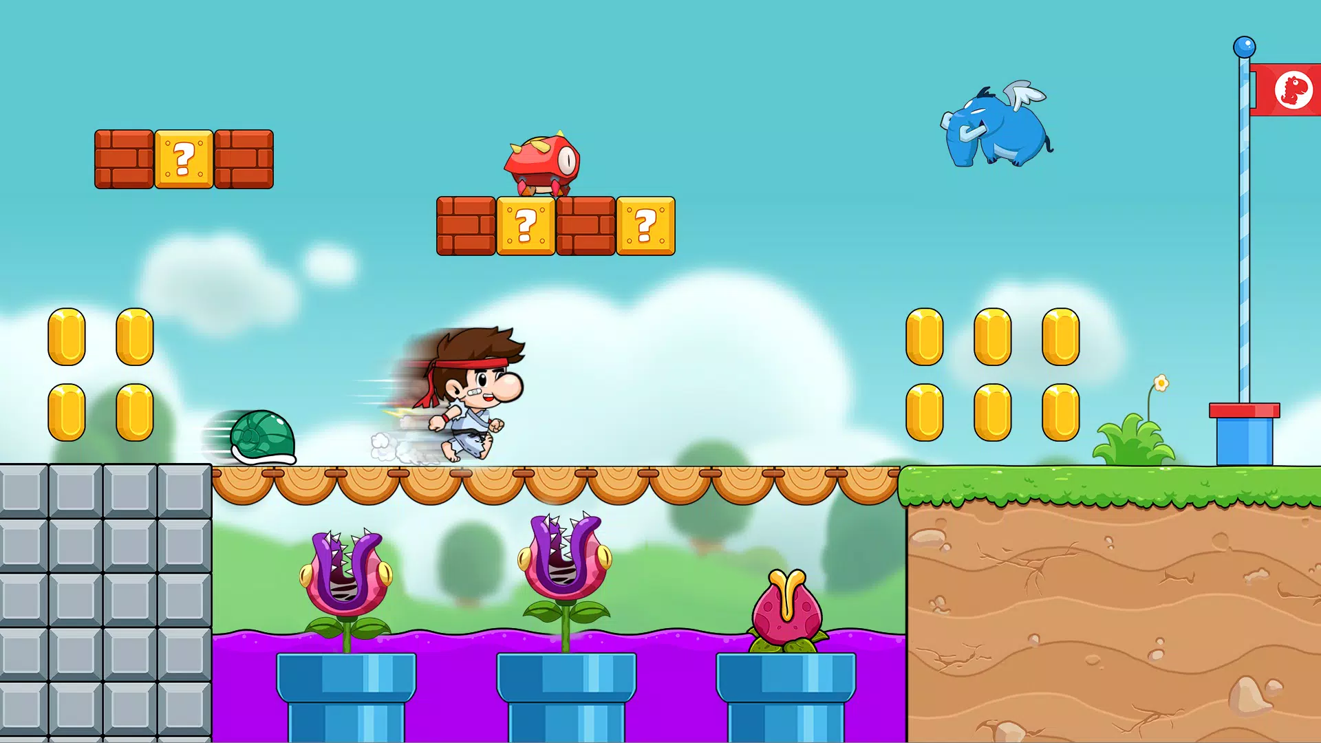 Bean's World Super: Run Games Ảnh chụp màn hình 3