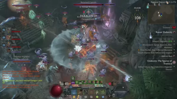 Diablo 4 증오 게임 플레이 스크린 샷의 선박 3