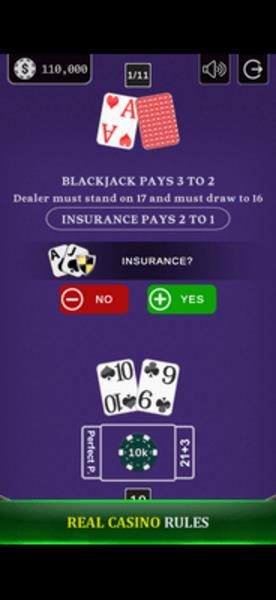 Blackjack 21 - Side Bets应用截图第1张