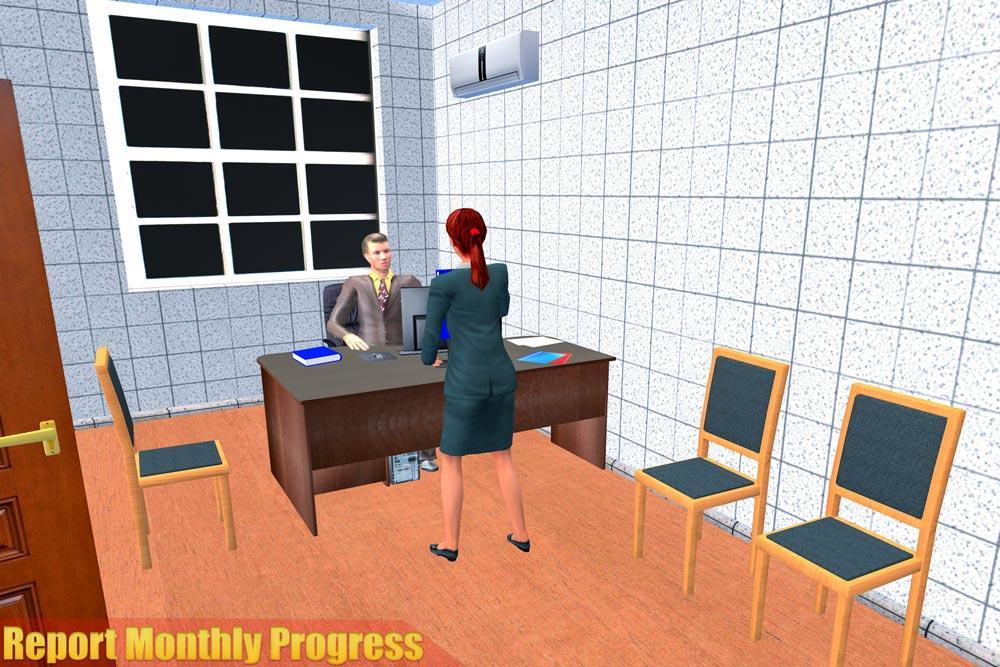 Virtual High School Teacher 3D Schermafbeelding 3