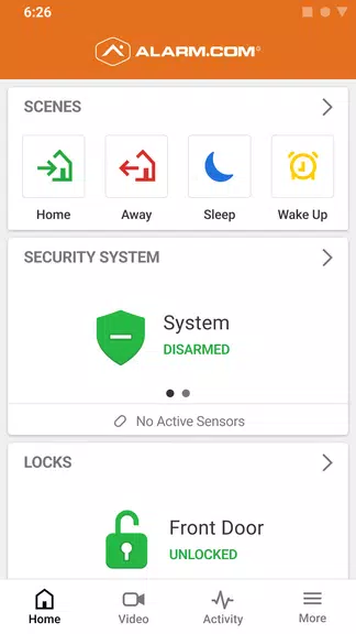 Alarm.com Captura de pantalla 0